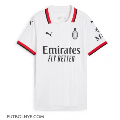 Camiseta AC Milan Youssouf Fofana #29 Visitante Equipación para mujer 2024-25 manga corta Camiseta AC Milan Youssouf Fofana #29 Visitante Equipación para mujer 2024-25 manga corta